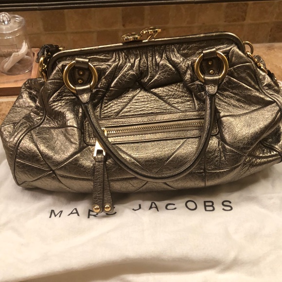 Marc Jacobs Bags Marc Jacobs Gold Stam Bag Poshmark